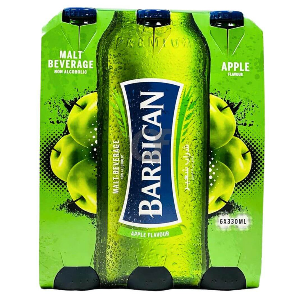 Barbican Malt Drink - Apple Flavour 6x330ml