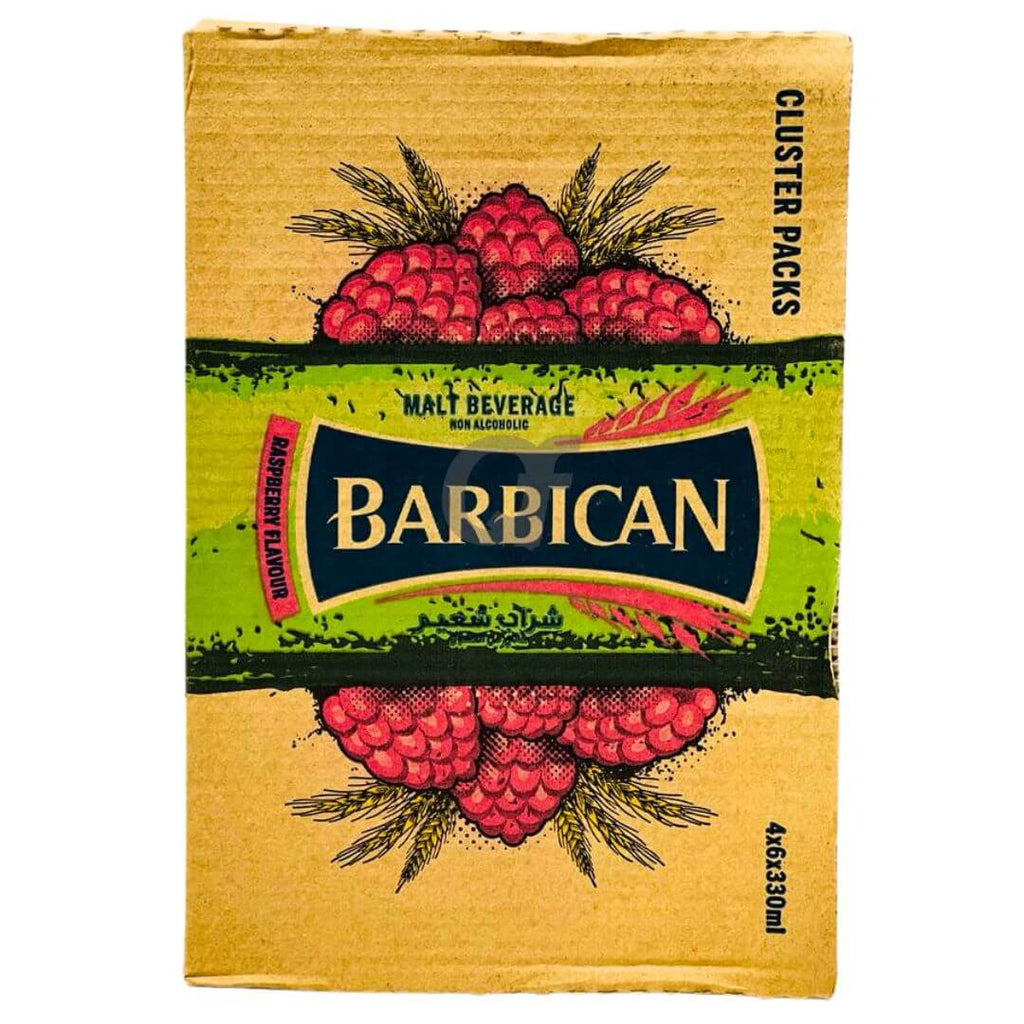 Barbican Malt Drink -Raspberry Flavour 24x330ml