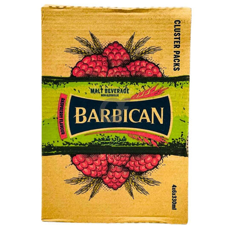Barbican Malt Drink -Raspberry Flavour 24x330ml