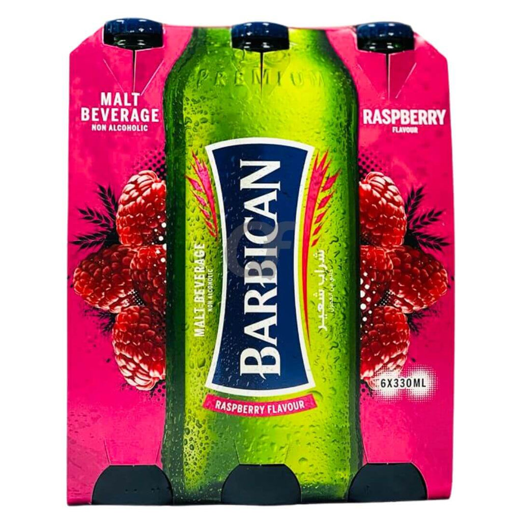 Barbican Malt Drink - Raspberry Flavour  6x330ml