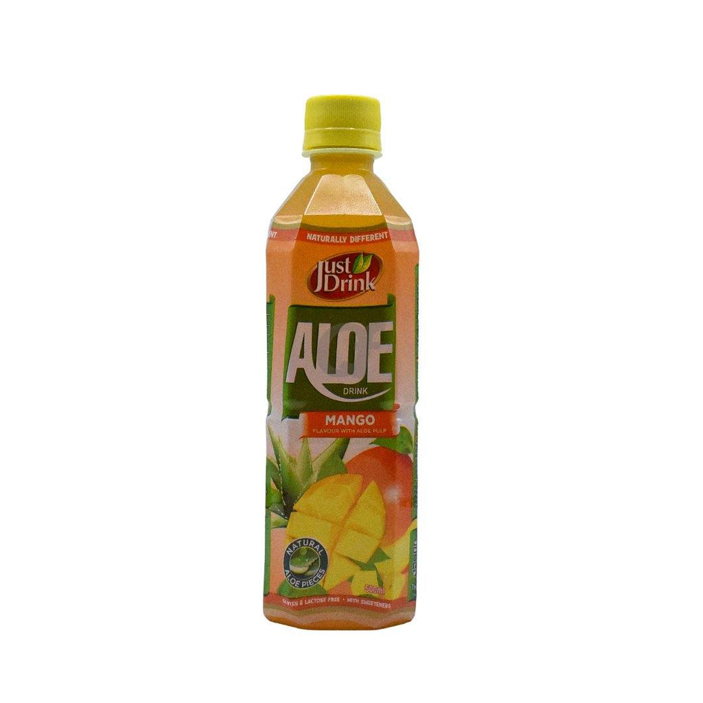Just Drink Aloe Drink (Mango Flavour with Aloe pulp) - 500ml