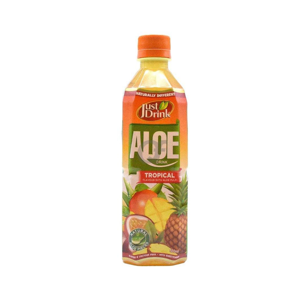 Just Drink Aloe Drink (Tropical Flavour with Aloe pulp) - 500ml