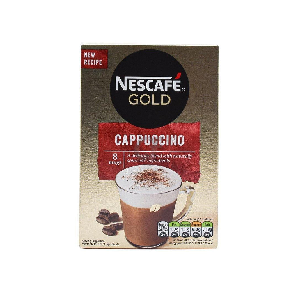 Nescafe Gold Cappuccino - 8 Mugs - 136g