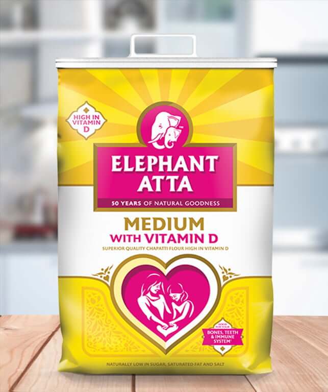 Elephant atta Medium with vitamin D