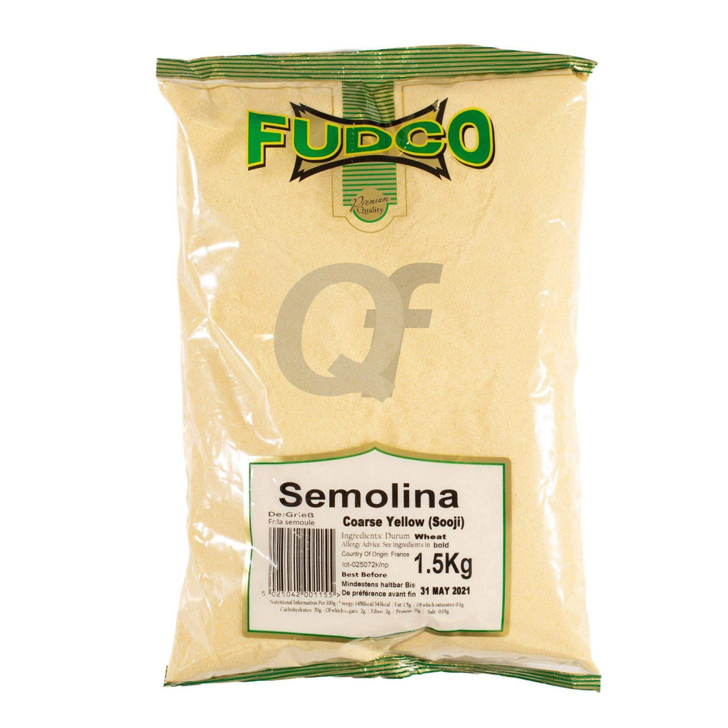 Fudco Semolina (Coarse Yellow) 1.5kg
