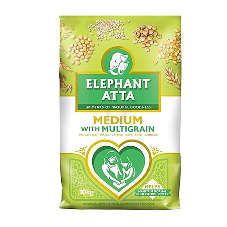Elephant Atta Medium with Multigrain 10KG