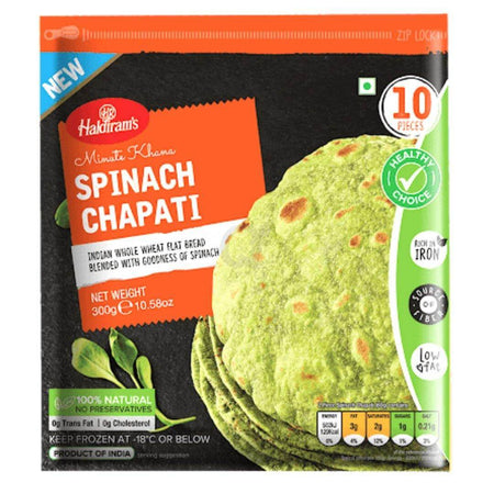 HALDIRAM Spinach Chapati (10pcs)