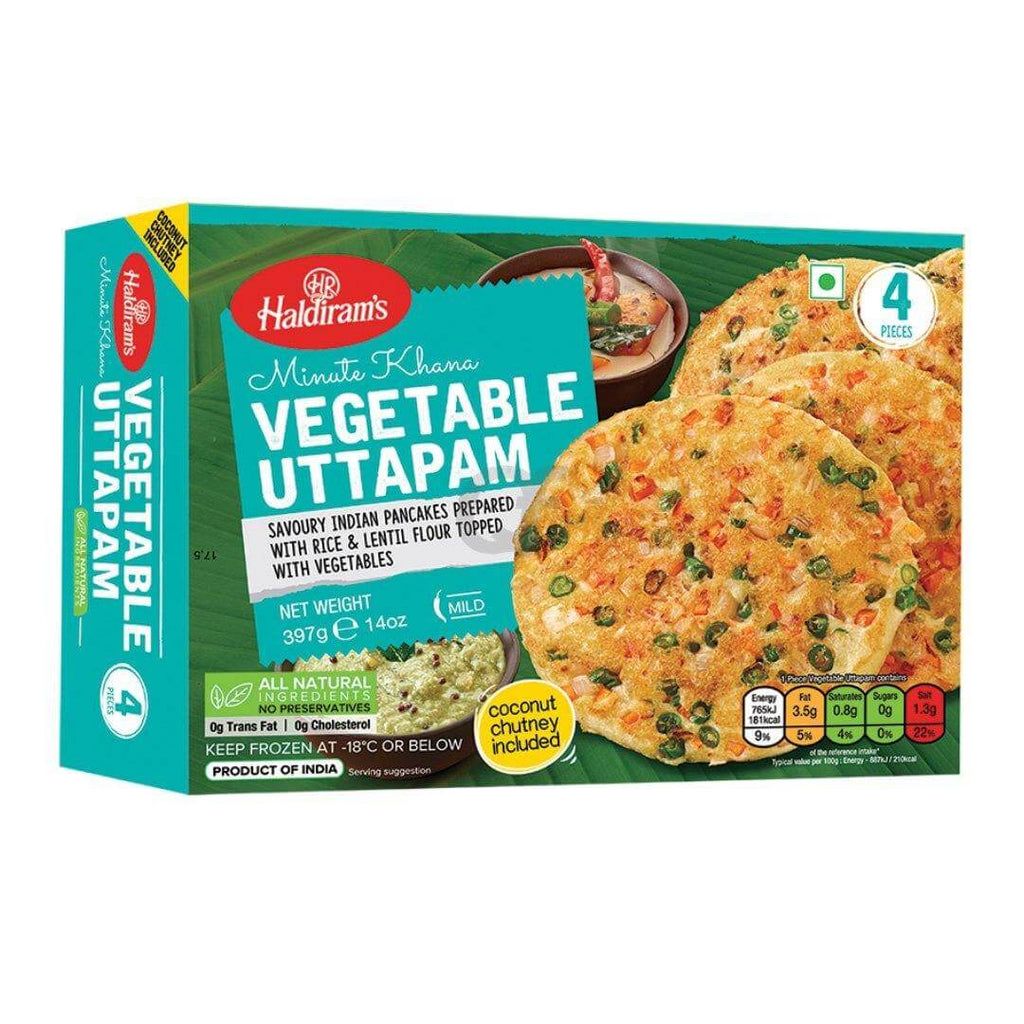 HALDIRAM Vegetable Uttapam (4pcs)
