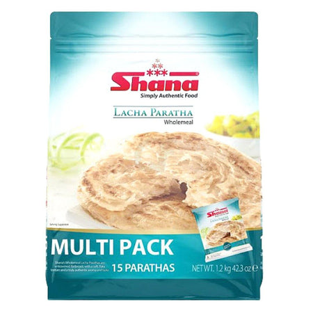 SHANA Wholemeal Lacha Paratha (15pcs)