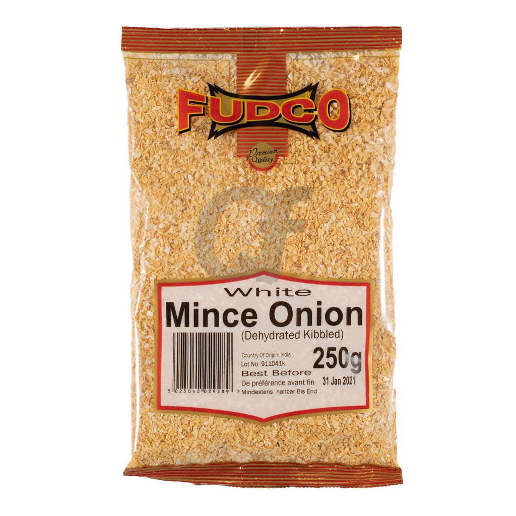 Fudco White Mince Onion (Dehydrated Kibbled) 250g