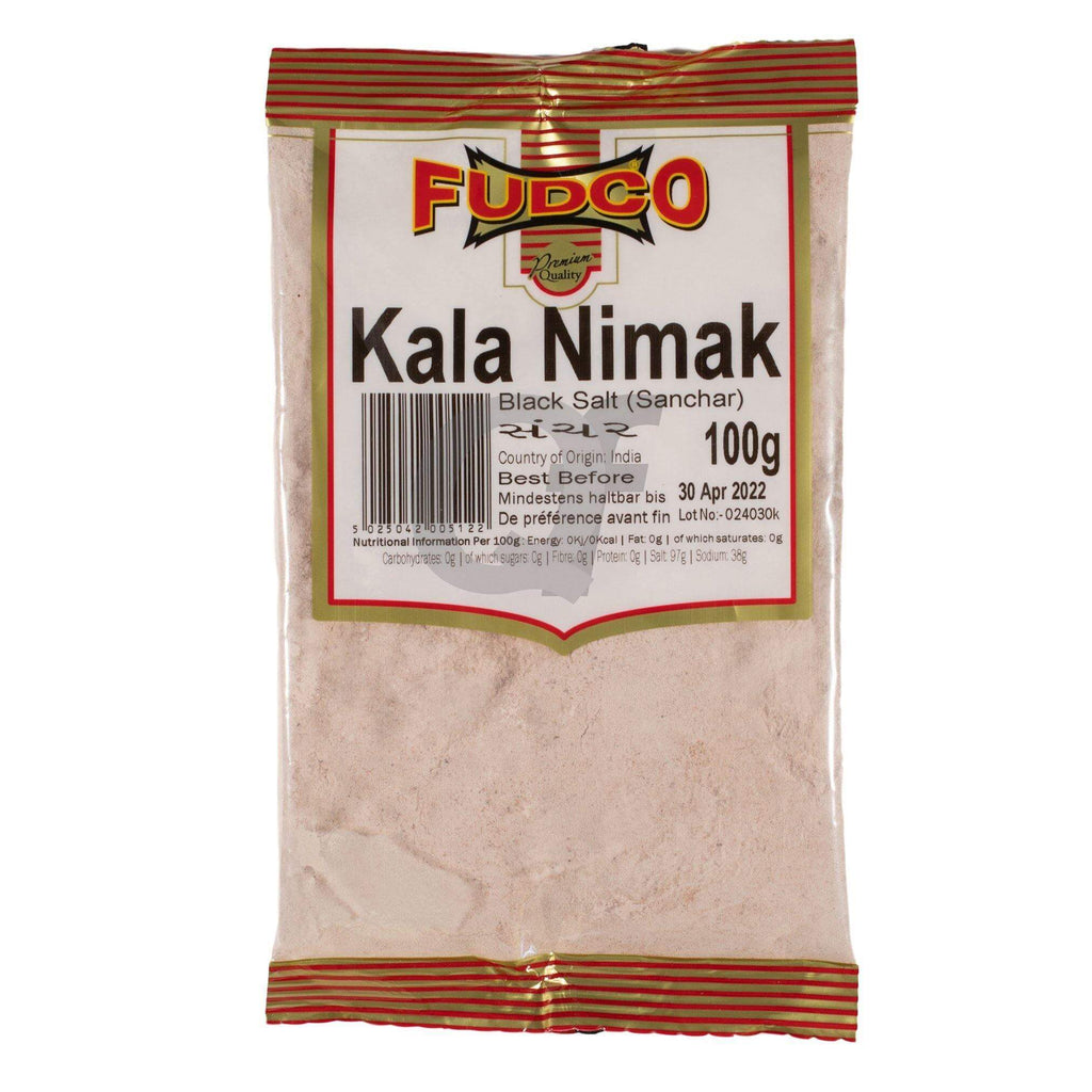 Fudco Kala Nimak Black Salt (sanchar) 100g