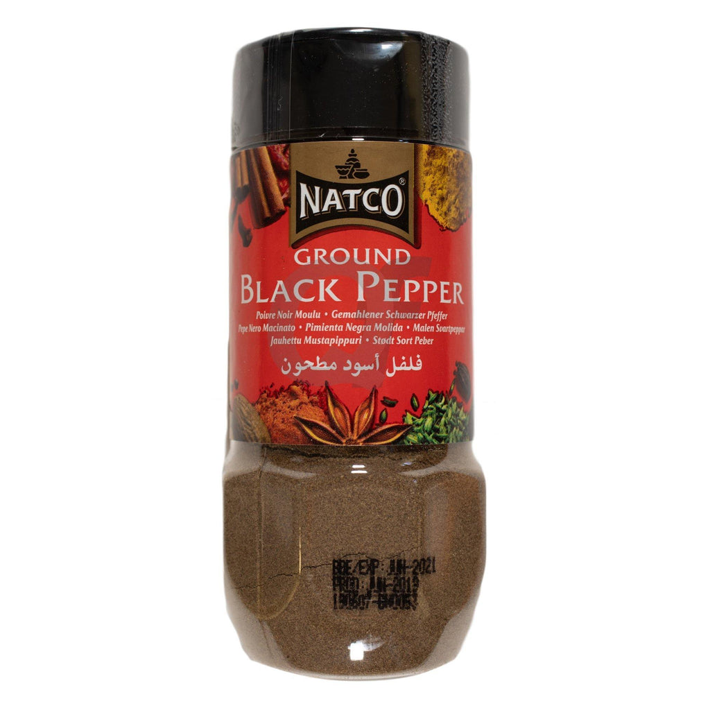 Natco Ground Black Pepper (jar) 100g