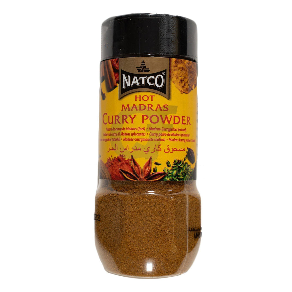 Natco hot madras curry powder (jar) 100g