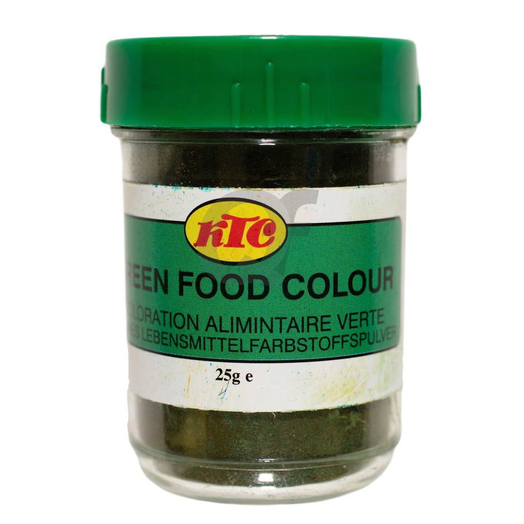 TRS green food colour 25g