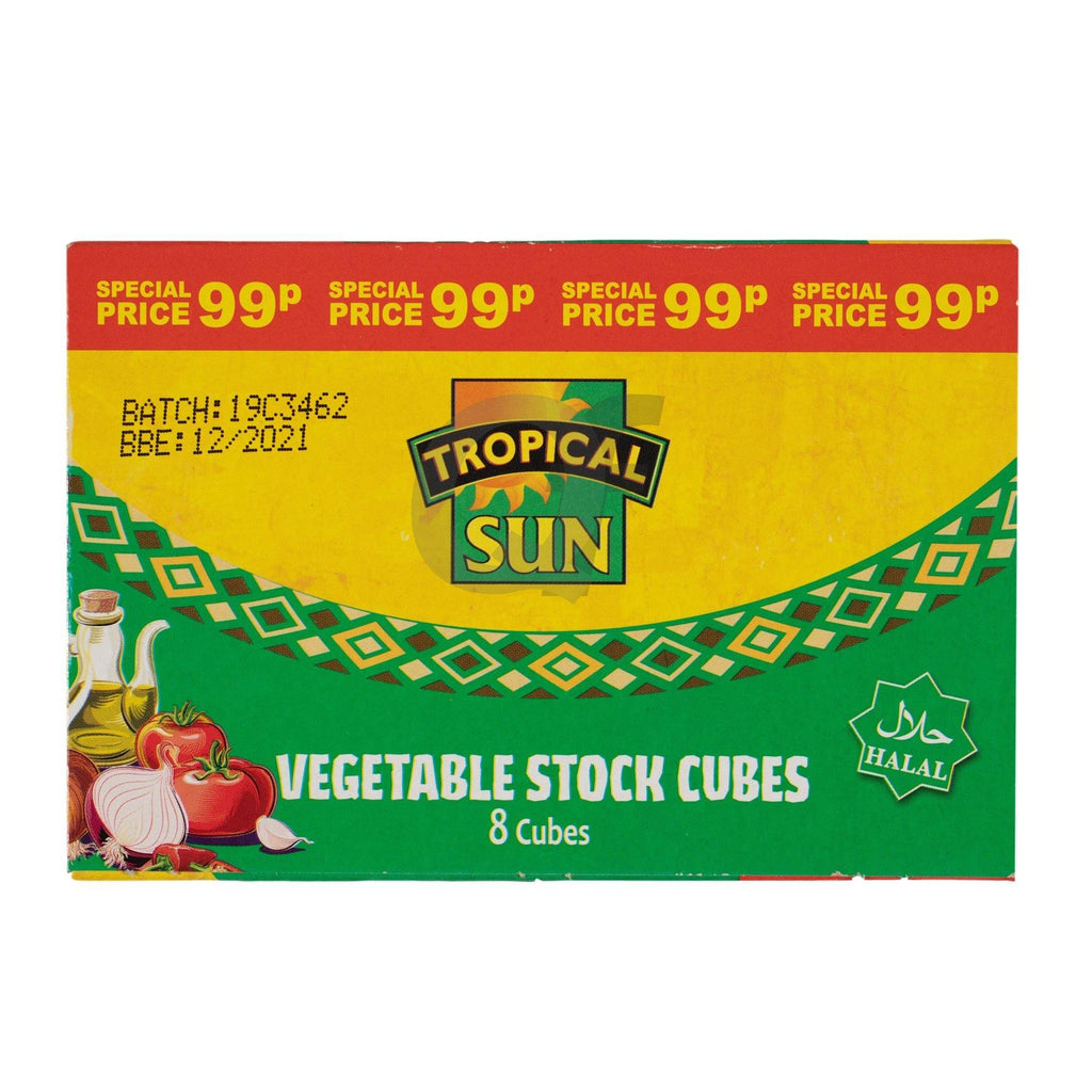 Tropical Sun Vegetable Stock Cubes 80g