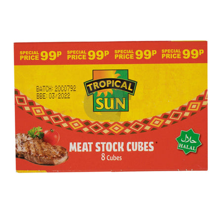 Tropical Sun Meat Stock Cubes 80g