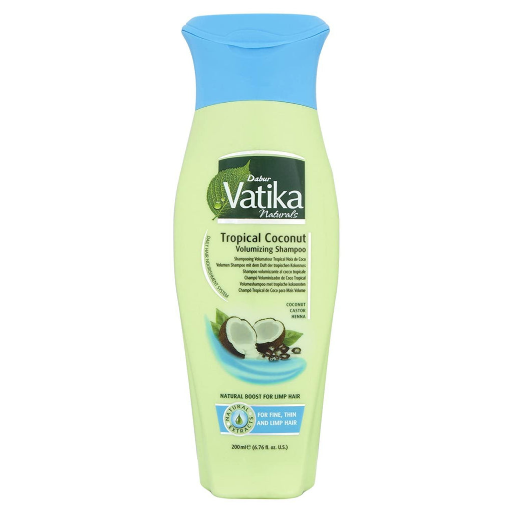 Vatika Naturals Tropical Coconut Voluminizing Shampoo - 200ml