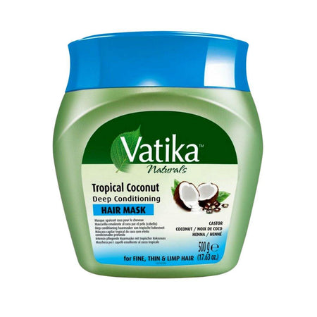 Vatika Naturals Tropical Coconut Deep Conditioning Hair Mask 500g