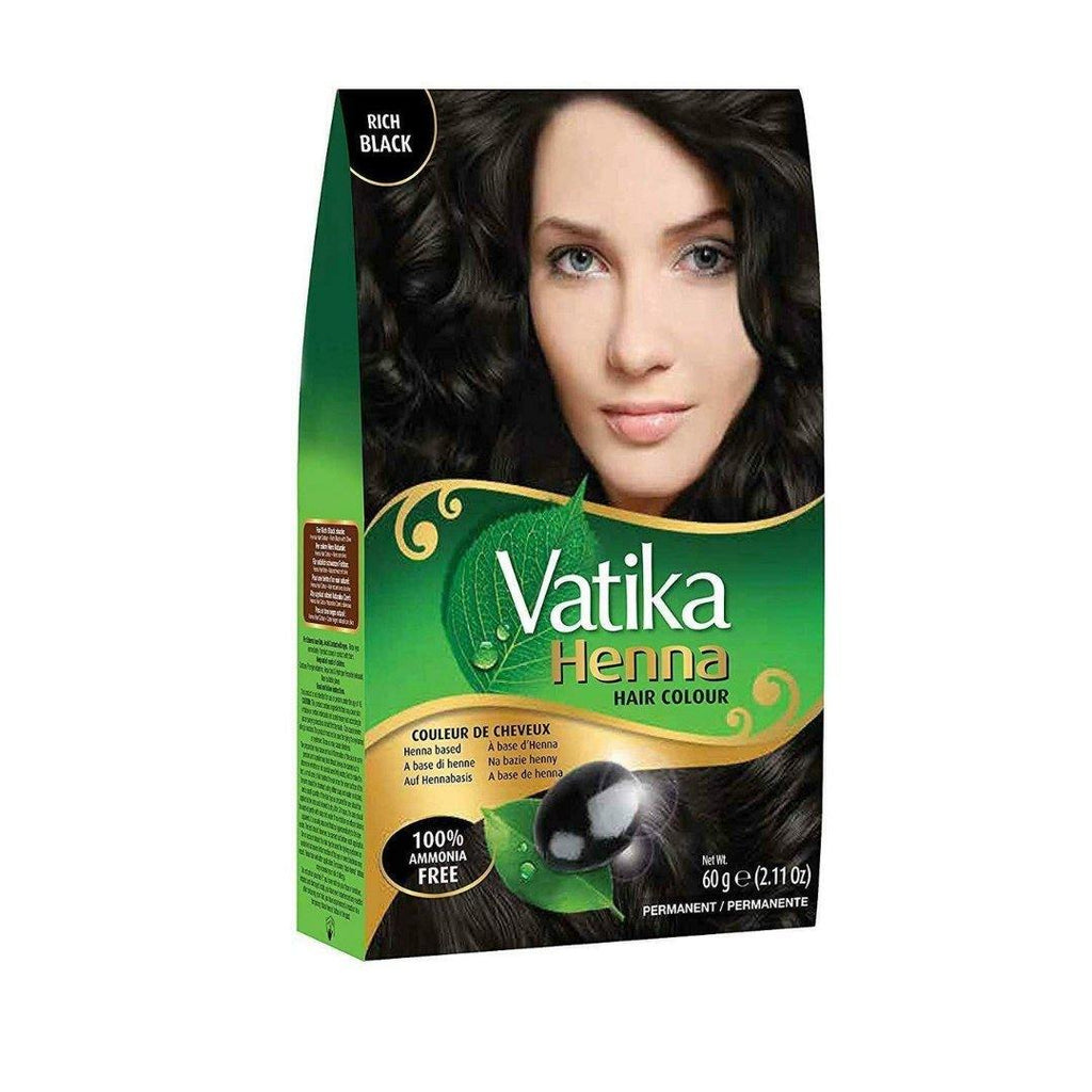 Vatika Henna Hair Colour - Rich Black