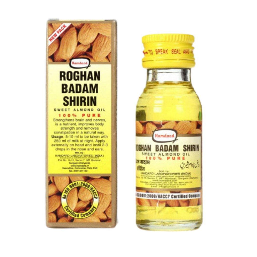 Hamdard Rogan Badam Shirin - Sweet Almond Oil 100% Pure 50ml