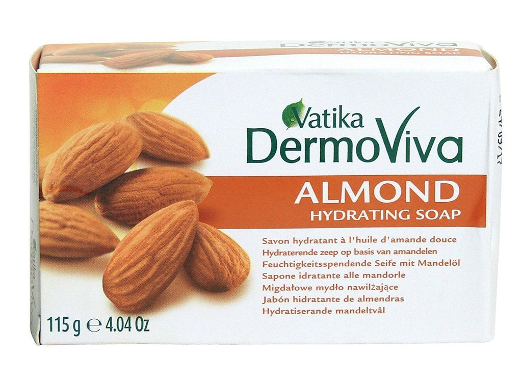 Vatika DermoViva Almond Hydrating Soap - 115g