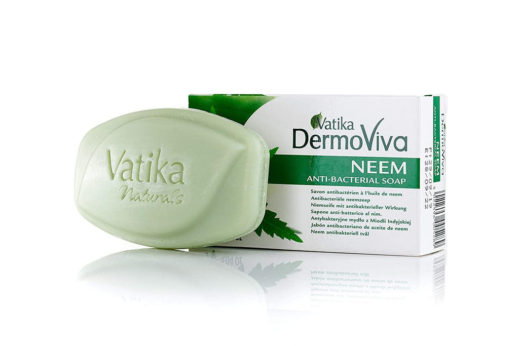 Vatika DermoViva Neem Anti-Bacterial Soap  - 115g