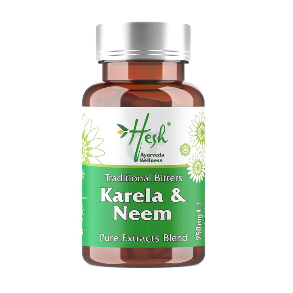 Hesh Neem & karela Extract Vegan Caps