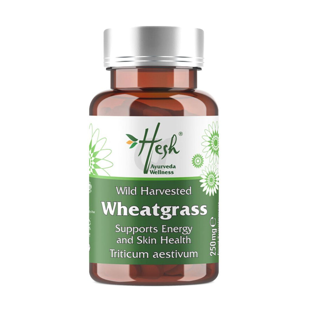 Hesh Wheat Grass Vegan Caps