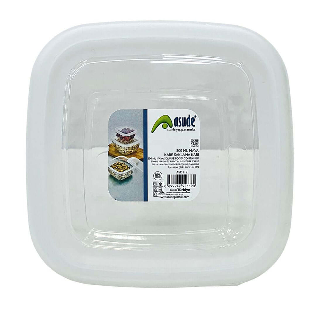 Asude air 500 ml maya square food container
