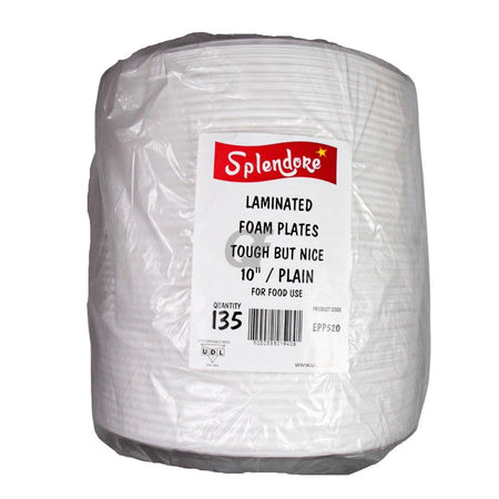 UDL 135 Laminated Foam Plates 26cm