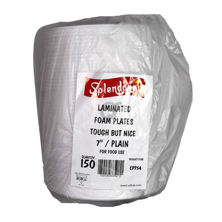 UDL 150 Laminated Foam Plates 17cm