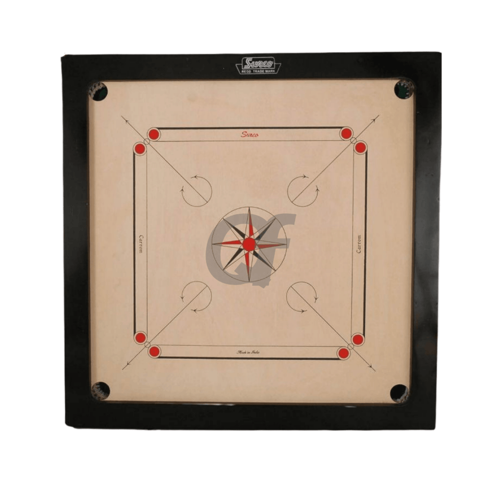 Surco Carom Board with Striker and Pieces