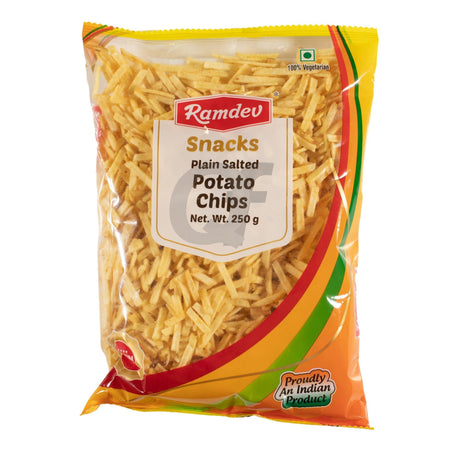 Ramdev Plain Salted Potato Chips 250g