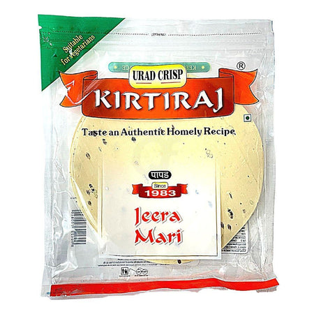 Kirtiraj Jeera Mari Papad 200g