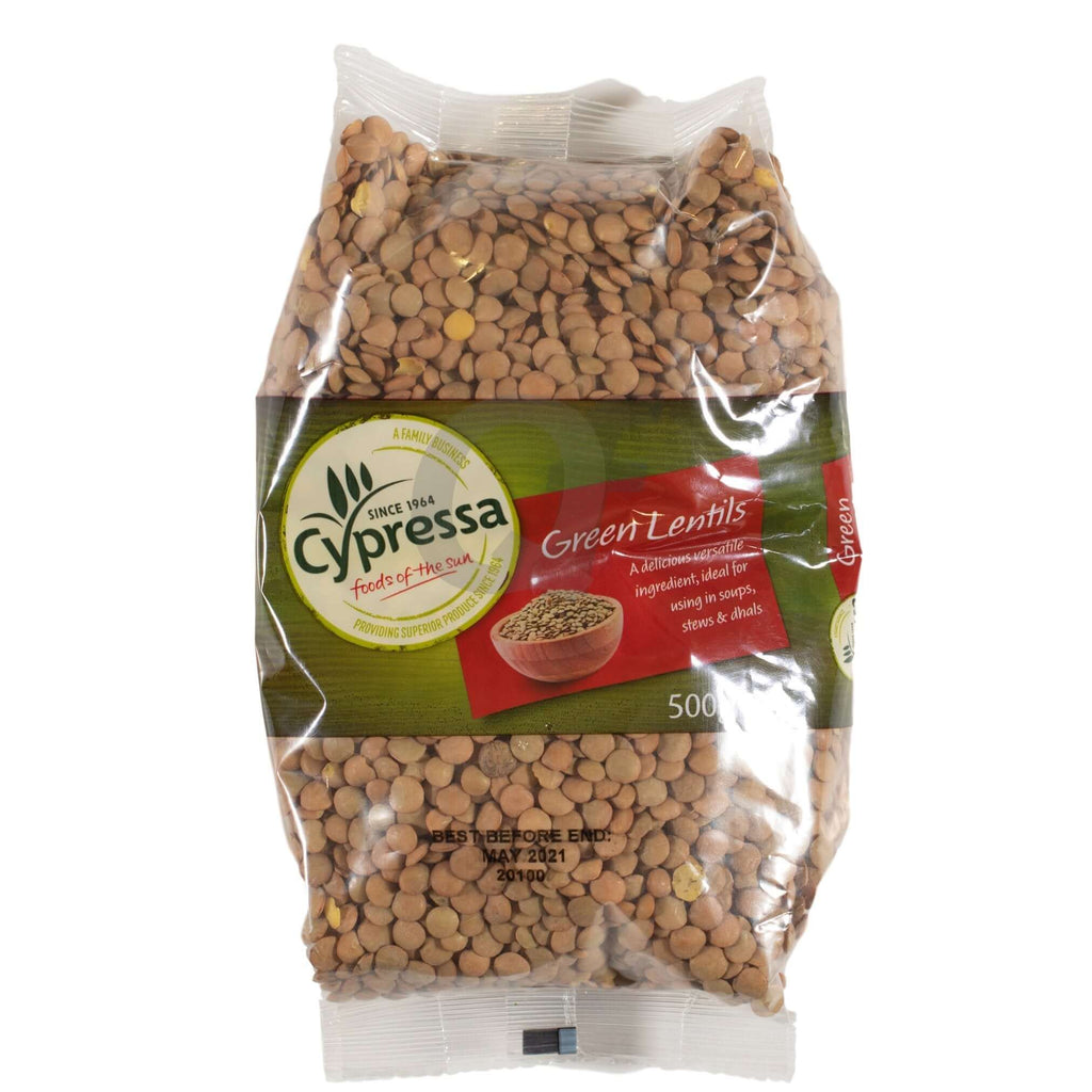 Cypressa Green Lentils 500g