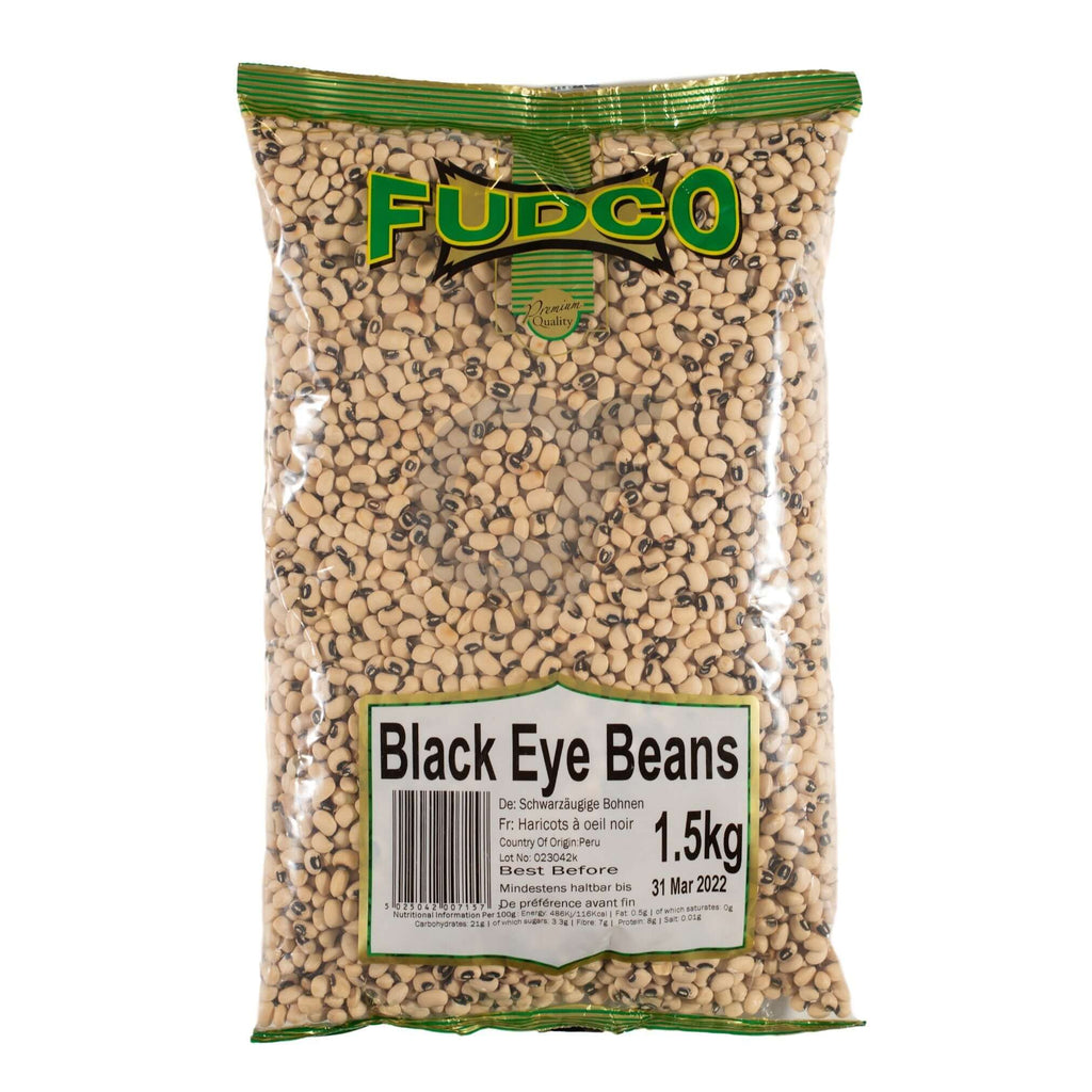 Fudco Black Eye Beans 1.5KG