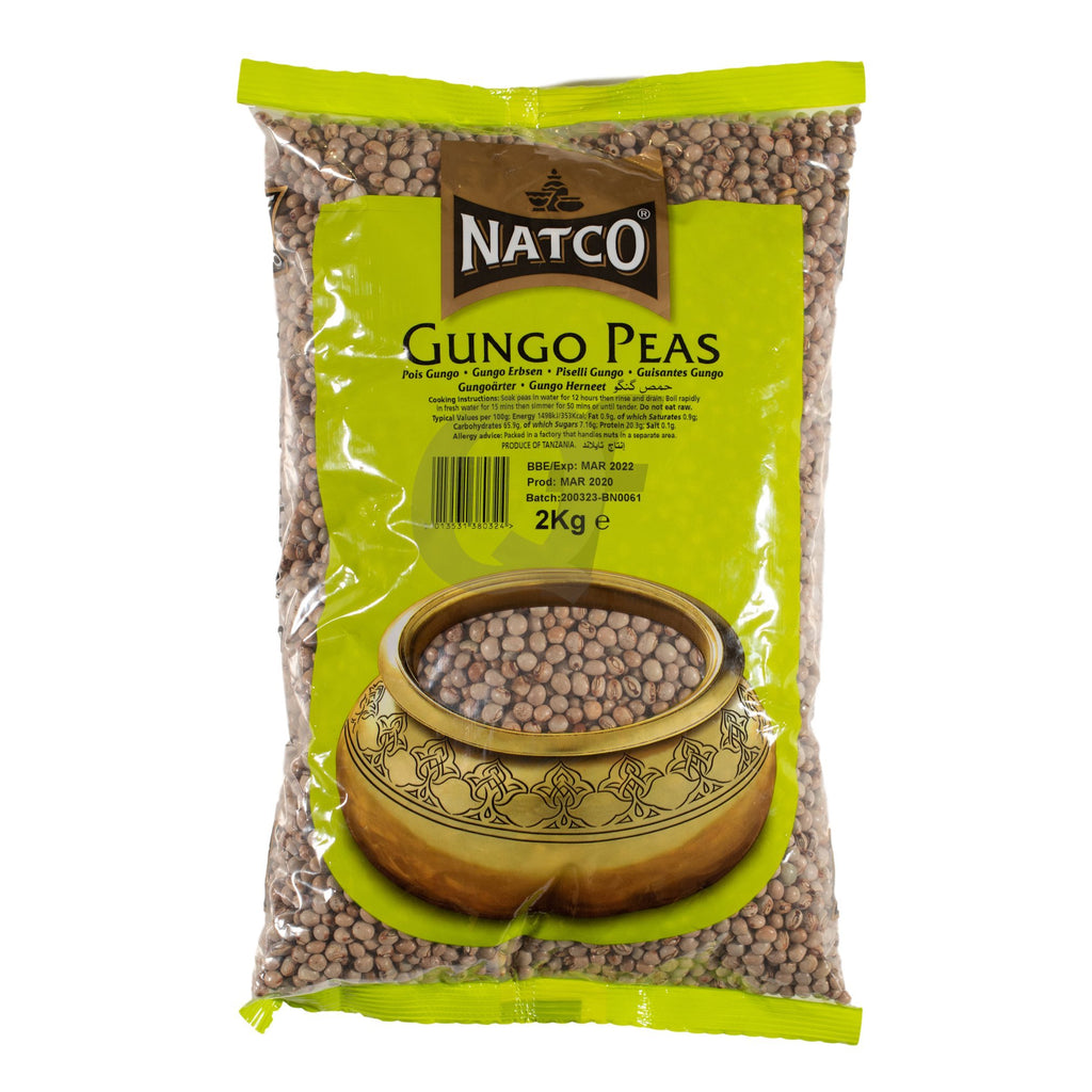 Natco Gungo Peas 500g