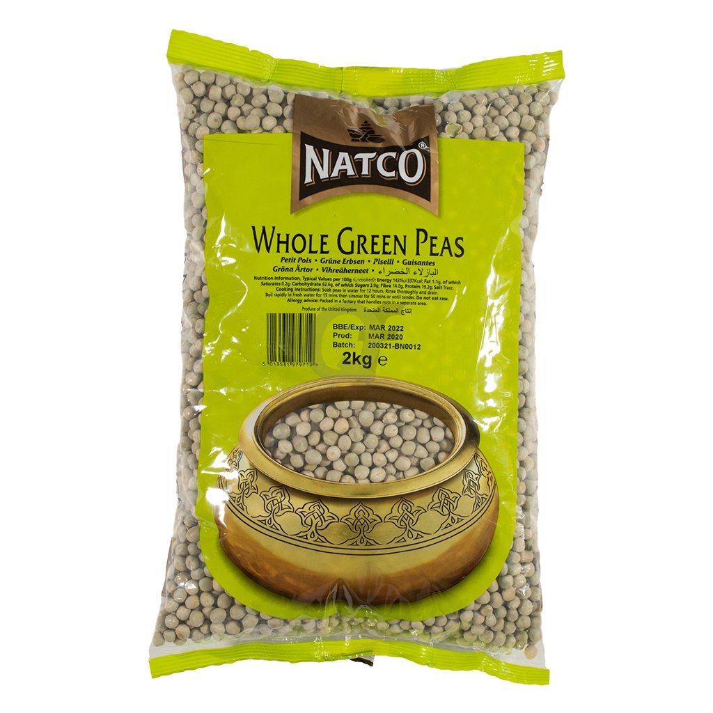 Natco Whole Green Peas