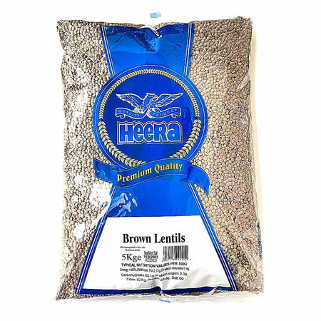 Heera Brown Lentils 5KG