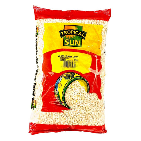 Tropical Sun White Hominy Corn