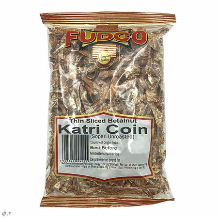 Fudco Katri Coin (Thin Sliced Betalnut) 100g