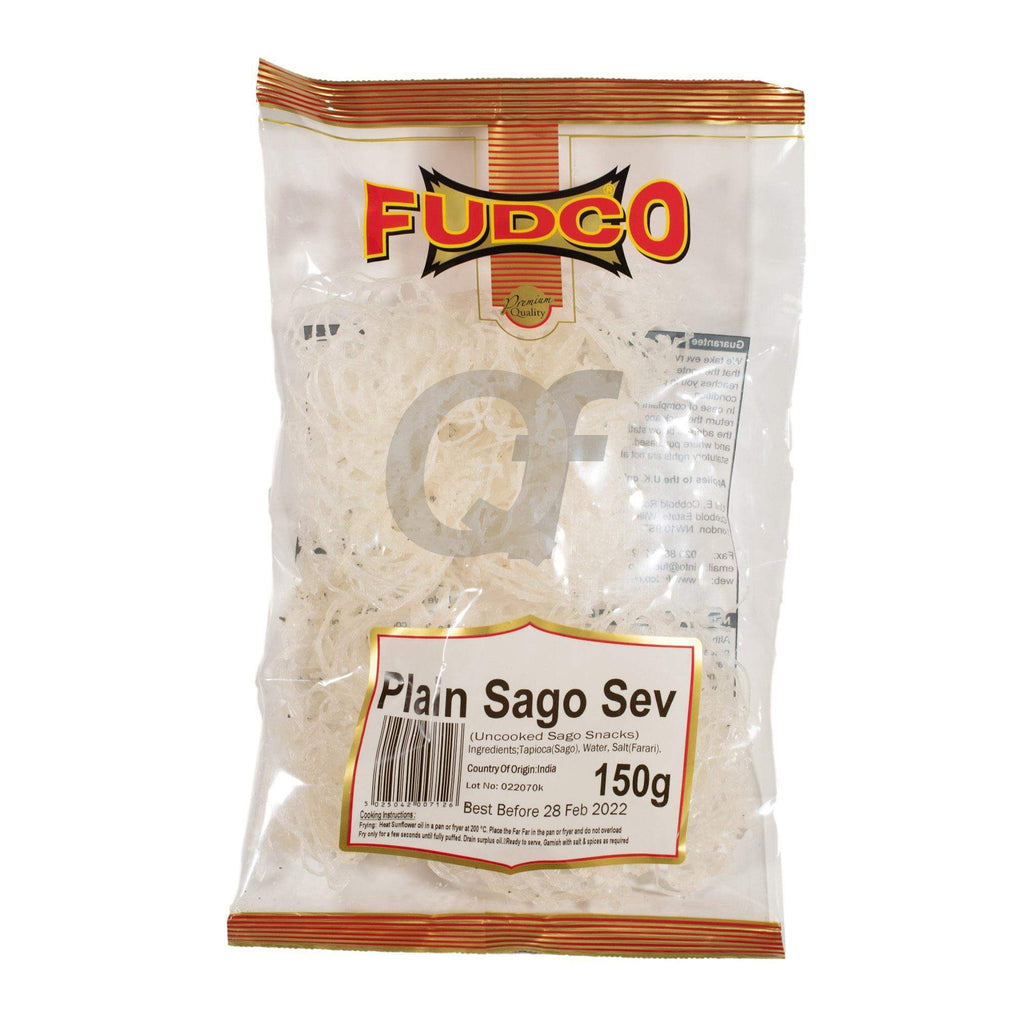 Fudco Sago Sev Plain 150g
