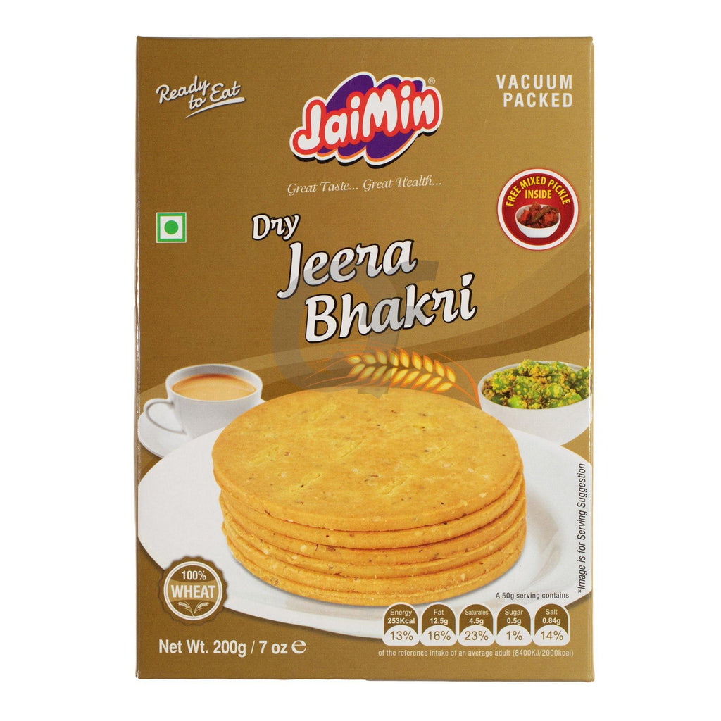 Jaimin Dry Jeera Bhakri 200g