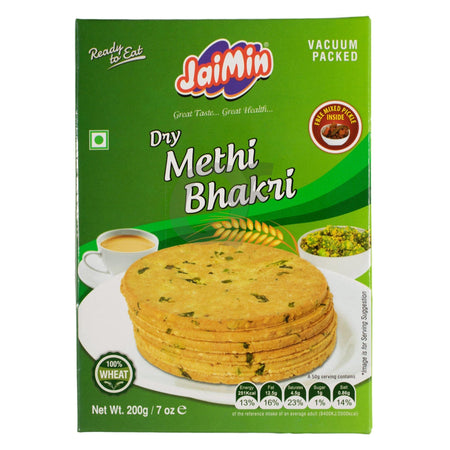 Jaimin Dry Methi Bhakri 200g
