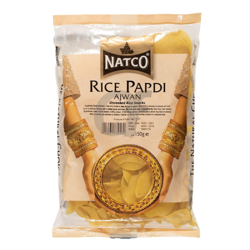 Natco Rice Papdi Ajwain 150g
