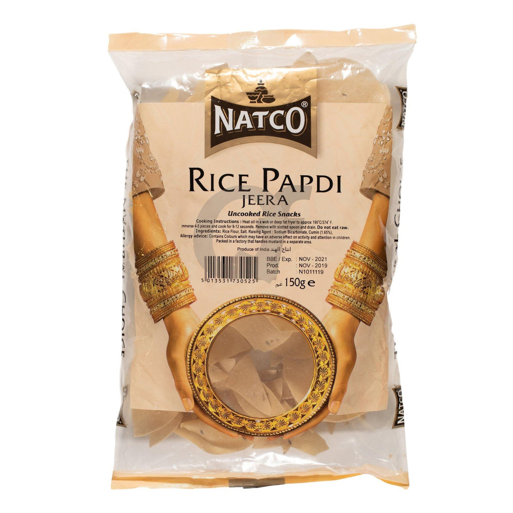 Natco Rice Papdi Jeera 150g