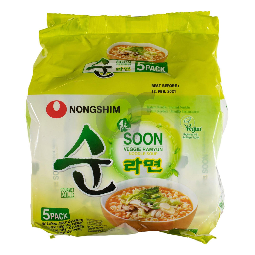 Nongshim Veggie Ramyun Soup
