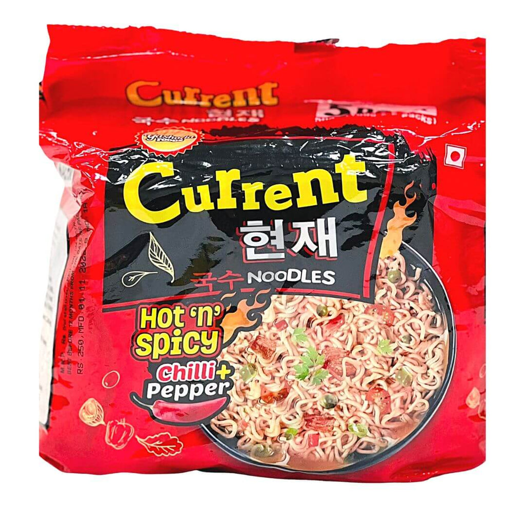 Current hot and spicy chilli pepper noodles-(pack of 5 )