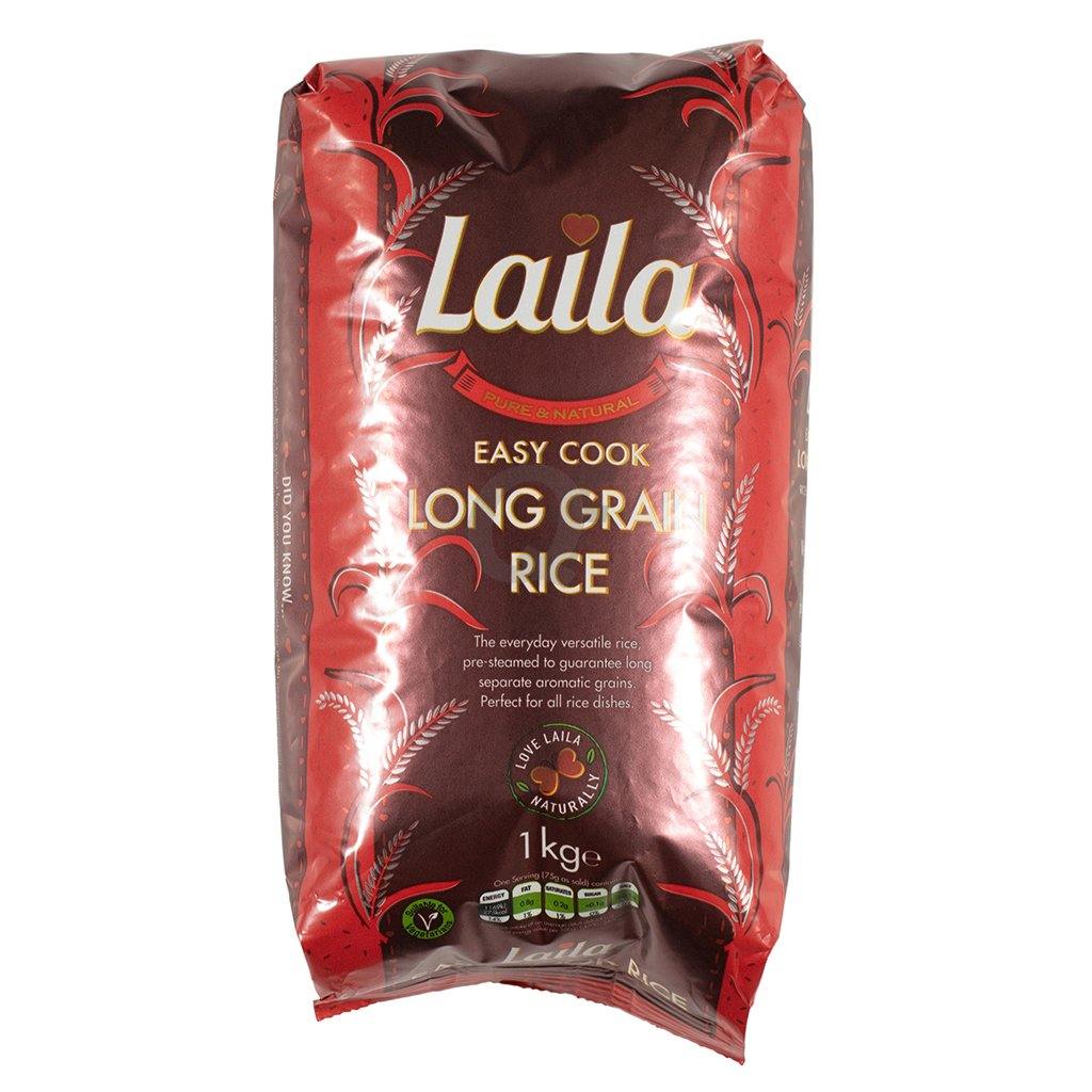 Laila Pudding Rice Laila Easy Cook Long Grain Rice 1Kg