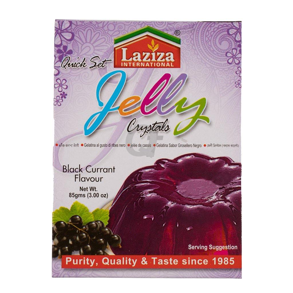 Laziza Jelly Crystal Black Current 85g